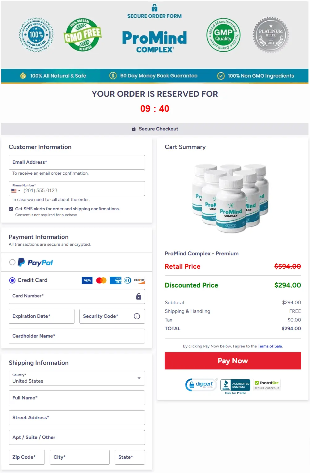 promind complex online sale